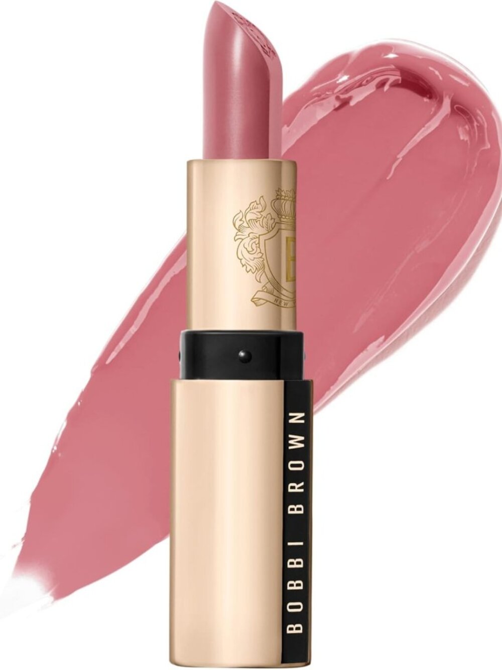 Luxe Bold Lipstick | Skincare-Infused for Rich Satin Finish | Chamomile